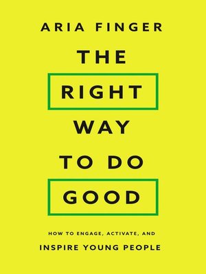 cover image of The Right Way to Do Good